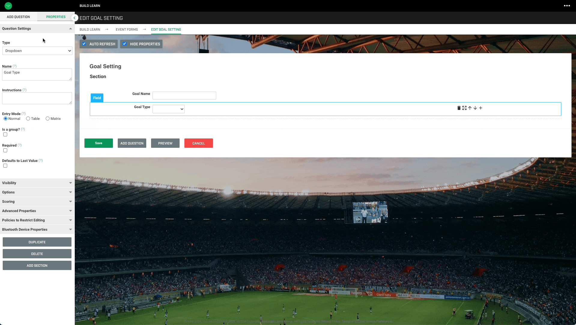 Add a Section to a Form | AMS Help Center